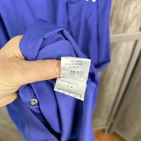 Deca Paris Dress Deca Paris DressSize T 4  Lagenlook Made In France 4 Tall - Picture 7 of 9